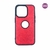 Capa Couro para iPhone 7 ao 15 Pro Max - Vermelho - comprar online