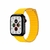 Pulseira para Apple Watch Couro Loop Magnética Amarelo