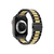 Pulseira para Apple Watch Metal Preta com Dourado