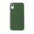 Capa Couro Premium para iPhone X ao 15 Pro Max - Verde na internet