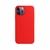 Capa Silicone MagSafe para iPhone 13 ao 14 Pro Max - Vermelho