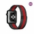 Pulseira para Apple Watch Milanês Preto/Vermelho - comprar online