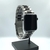 Pulseira para Apple Watch Metal Prata com Preto - comprar online