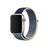 Pulseira Para Apple Watch Nylon Azul Yellow