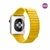 Pulseira para Apple Watch Couro Loop Magnética Amarelo - comprar online