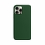 Capa Silicone MagSafe para iPhone 13 ao 15 Pro Max - Verde