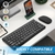 Mini Teclado Sem Fio Compacto e Mouse USB Wireless - ABNT2 - Infinito Loja