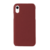 Capa Couro Premium para iPhone X ao 15 Pro Max - Vermelho Dark - Infinito Loja