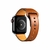 Pulseira para Apple Watch Couro Com Fecho Pino Marrom