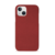 Capa Couro Premium para iPhone X ao 15 Pro Max - Vermelho Dark - comprar online