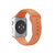 Pulseira para Apple Watch Silicone Nectarina Claro