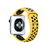 Pulseira para Apple Watch Esportiva Amarelo / Azul Dark