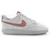 Tênis Nike Court Vision Low Next Nature Branco-Rosa