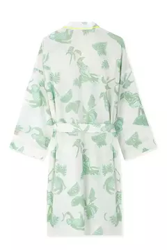 Buzios Robe Tropical Green - Lima del Sur