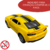 CARRINHO CONTROLE REMOTO 1:16 AMARELO - Mat Importados