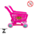 CARRINHO SUPERMERCADO INFANTIL ROSA - comprar online