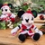 Mickey Noel de Pelúcia com Candy Cane 16cm