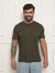 Camiseta Pima Lisa Verde Militar