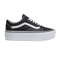 Vans Old Skool Stackfomr de Piel Black