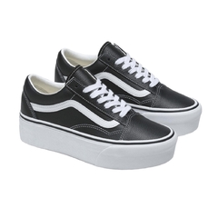 Vans Old Skool Stackfomr de Piel Black - comprar en línea