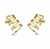 Brinco Ear Cuff Aros Lisos Banhados em Ouro 18K - comprar online