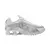 NIKE SHOX R4 - BRANCO COM PRATA / FEMININO