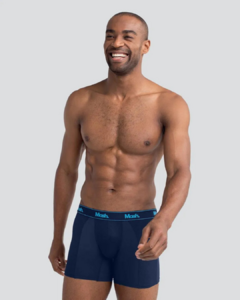 Cueca Boxer Longa Microfibra Active.