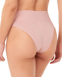 Calcinha Tanga Cós Alta Nude - comprar online