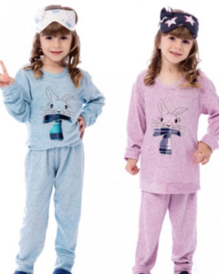 Pijama infantil coelho