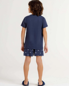 Pijama Curto Infantil Masculino na internet