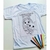 T-shirt de colorir