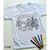 Imagem do T-shirt de colorir