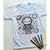 Imagem do T-shirt de colorir