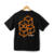 Camiseta Oversized Fragma Cub Orange Preta