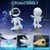 Astronauta Galaxy Starry Sky Projetor, Night Light, Controle Remoto, Foguete na internet