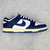 Nike Dunk Low Midnight Navy and White na internet