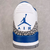 Air Jordan 3 Wizards True Blue and Copper na internet