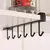 Iron Art Seamless Prego Livre Ganchos, Multi Row Armazenamento Ganchos, armário de cozinha, Wall Shelf Rack na internet