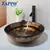 ZAPPO-Round Tempered Glass Basin Faucet Set, Torneira Misturadora Cachoeira, Pia do navio, Lavatório do banheiro, Torneiras Combo - loja online