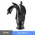 Golden Swan Basin Sink Faucet Single Handle Countertop Banheiro Mixer Tap Deck Montado Latão Hot Cold Water Tap Chrome Mixer Tap - loja online