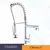 ULGKSD Bronze Kitchen Faucet 360 Rotate, Single Handle, Pull Down Spray Head, Torneira misturadora de água quente e fria para pia de cozinha na internet