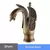 Imagem do Golden Swan Basin Sink Faucet Single Handle Countertop Banheiro Mixer Tap Deck Montado Latão Hot Cold Water Tap Chrome Mixer Tap