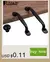 RUNBAZEF-Modern Black Handle Armário, Hardware Móveis Quadrados, Maçanetas De Porta De Cozinha De Aço Inoxidável, Armário, Guarda-roupa, Gaveta Puxa - comprar online