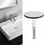 Silver 43mm Bathtub Drain Stopper Banheiro Banheira Pia Resíduos Pop-Up Plug Fácil de Usar e Instalar para a maioria das Pias Banheiras na internet