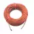 Cabos de aquecimento de borracha de silicone, Piso Aquecimento Silica Gel Carbon Fiber Wire, Home Farm Aquecimento Fittings, 10m, 12K, 33Ohm/m, 220V, 150W - comprar online