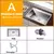 DQOK-aço inoxidável retangular Kitchen Sink Slot, Drain Basket e Pip Bacia - comprar online