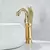 Golden Swan Basin Sink Faucet Single Handle Countertop Banheiro Mixer Tap Deck Montado Latão Hot Cold Water Tap Chrome Mixer Tap - Construção Barata