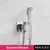 Rose Gold Bidé Faucet Wall montado Toilet spray Banheiro Chuveiro Torneira Fria e Quente Mixer Handheld Spray Gun Wash Basin Crane - Construção Barata