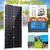 Único cristal flexível Solar Charger, Painel Solar, Kit Solar, Dual USB, 12V, 5V DC, 600W, adequado para baterias automotivas RV - loja online