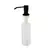 Aço inoxidável Liquid Soap Dispenser, Pressionando manualmente, Soap Lotion Dispenser, Acessórios de cozinha, Sink, 350ml - Construção Barata